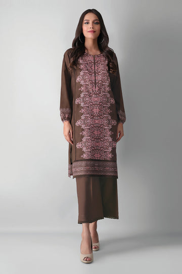 J21334 Brown Khaadi Autumn Collection 2021